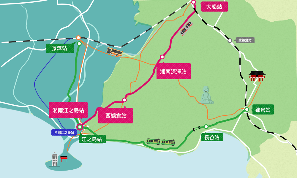 鎌倉・藤沢観光ガイド